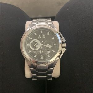 Armani Exchange silver mens watch